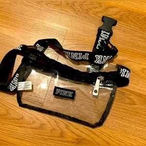 Victoria’s Secret pink clear bum bag Victoria’s Secret pink clear bum bag NWT